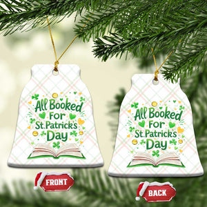 All Booked For St Patricks Day Ceramic Ornament Irish Bookworm Gift TS12 Print Your Wear