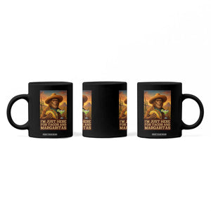 Funny El Squatcho Cinco De Mayo Coffee Mug Just Here For Tacos And Margaritas TS12 Print Your Wear