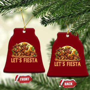 Funny Drunk Bigfoot Cinco De Mayo Ceramic Ornament Lets Fiesta Party Gift TS12 Print Your Wear