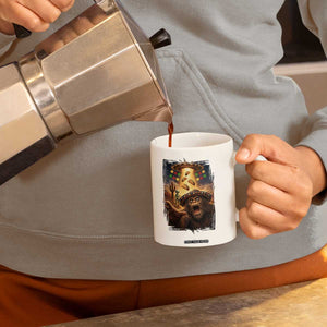 Funny Bigfoot Alien Selfie Coffee Mug Cinco De Mayo Party Gift TS12 Print Your Wear
