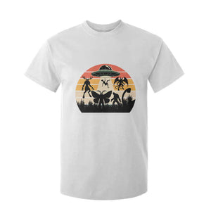 Retro Sunset Cryptid Squad T Shirt For Kid Cryptid Lover Gift TS12 White Print Your Wear