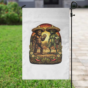 Funny Bigfoot Chupacabra Cinco De Mayo Garden Flag Cryptid Lover Gift TS12 Print Your Wear