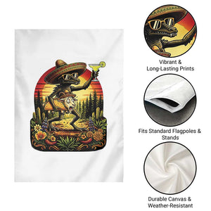 Funny Chupacabra Goat Taco Lover Garden Flag Cinco De Mayo Party Gift TS12 Print Your Wear