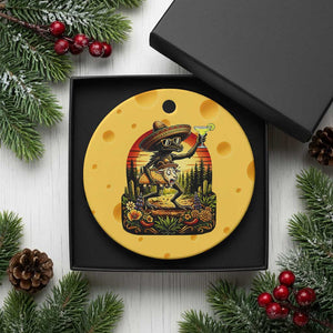 Funny Chupacabra Goat Taco Lover Ceramic Ornament Cinco De Mayo Party Gift TS12 1pc Yellow Cheese Print Your Wear