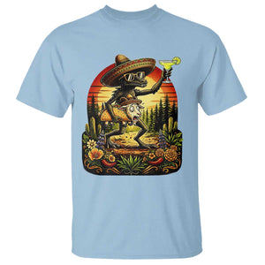 Funny Chupacabra Goat Taco Lover T Shirt Cinco De Mayo Party Gift TS12 Light Blue Print Your Wear