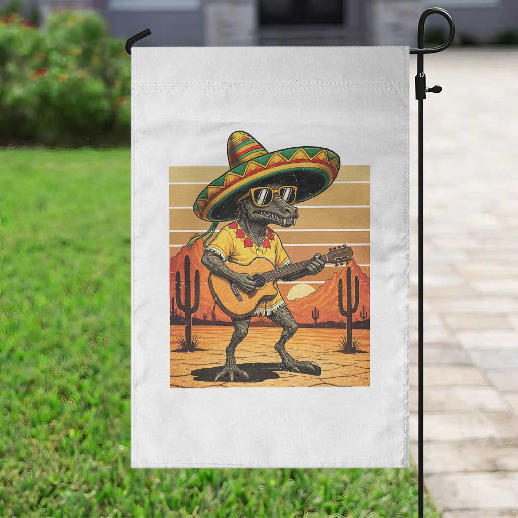 Funny Cinco De Mayo Chupacabra Garden Flag Guitar Fiesta Gift TS12 Print Your Wear
