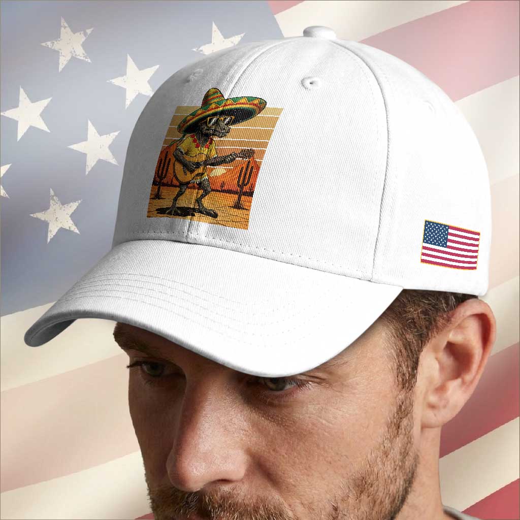Funny Cinco De Mayo Chupacabra Baseball Cap Guitar Fiesta Gift TS12 Print Your Wear
