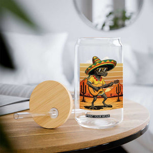 Funny Cinco De Mayo Chupacabra Glass Can Guitar Fiesta Gift TS12 Print Your Wear