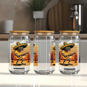 Funny Cinco De Mayo Chupacabra Glass Can Guitar Fiesta Gift TS12 Print Your Wear