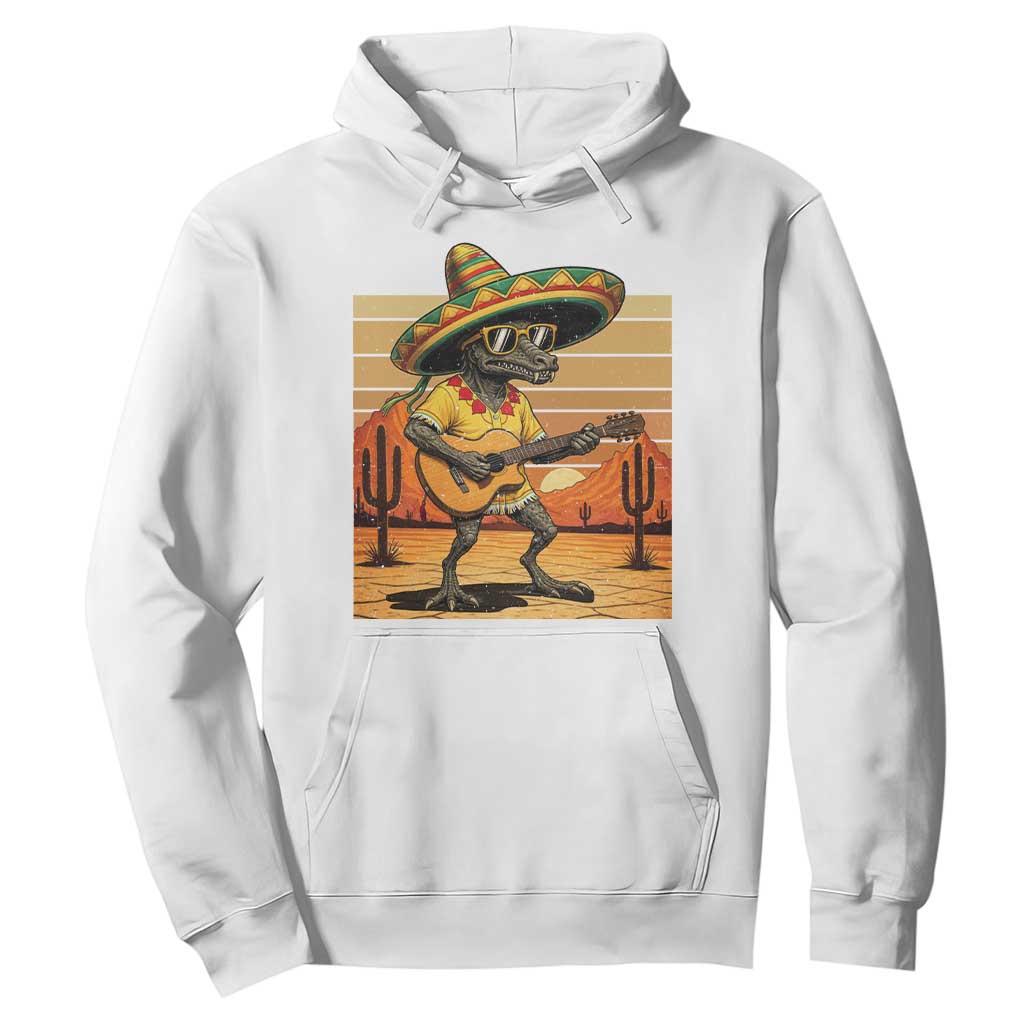 Funny Cinco De Mayo Chupacabra Hoodie Guitar Fiesta Gift TS12 White Print Your Wear