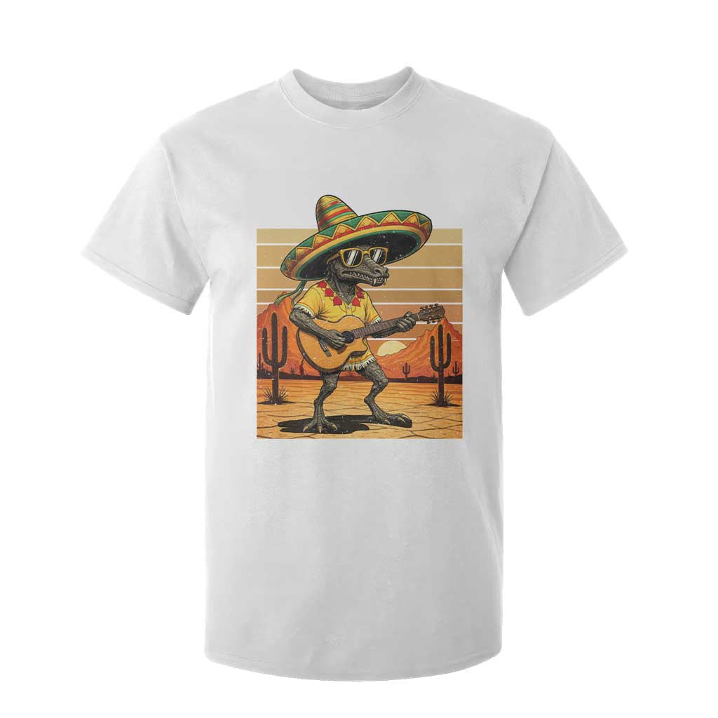 Funny Cinco De Mayo Chupacabra T Shirt For Kid Guitar Fiesta Gift TS12 White Print Your Wear