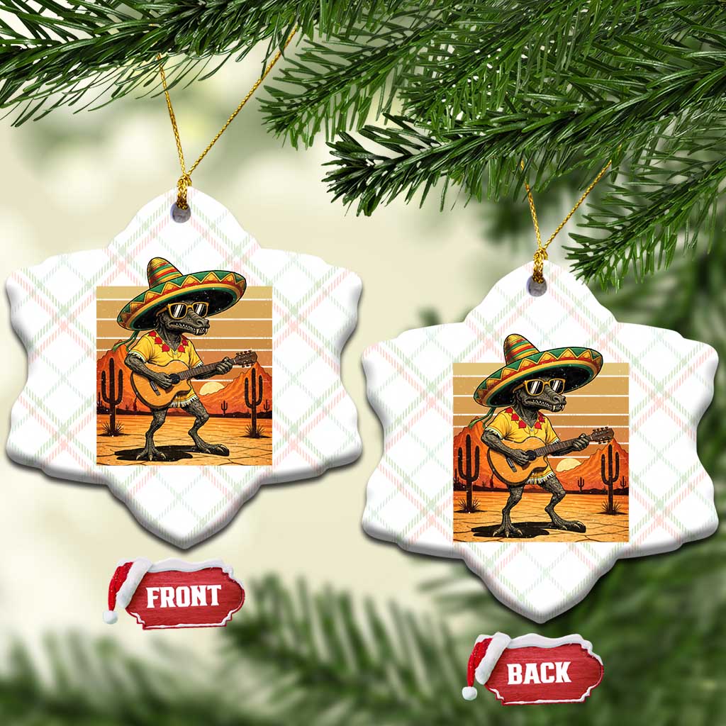 Funny Cinco De Mayo Chupacabra Ceramic Ornament Guitar Fiesta Gift TS12 Print Your Wear