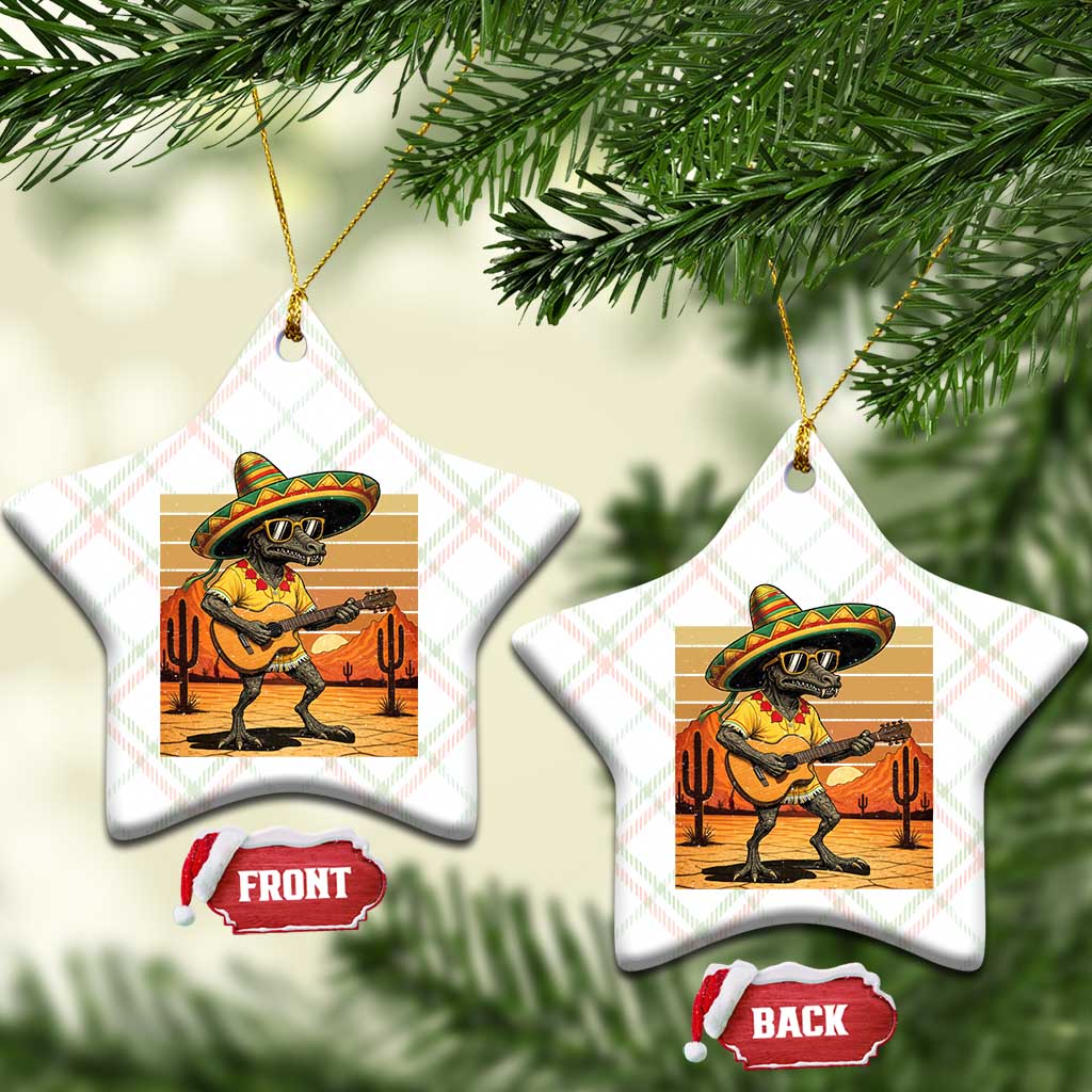 Funny Cinco De Mayo Chupacabra Ceramic Ornament Guitar Fiesta Gift TS12 Print Your Wear