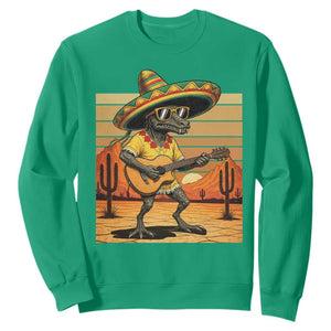 Funny Cinco De Mayo Chupacabra Sweatshirt Guitar Fiesta Gift TS12 Irish Green Print Your Wear