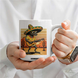 Funny Cinco De Mayo Chupacabra Coffee Mug Guitar Fiesta Gift TS12 Print Your Wear