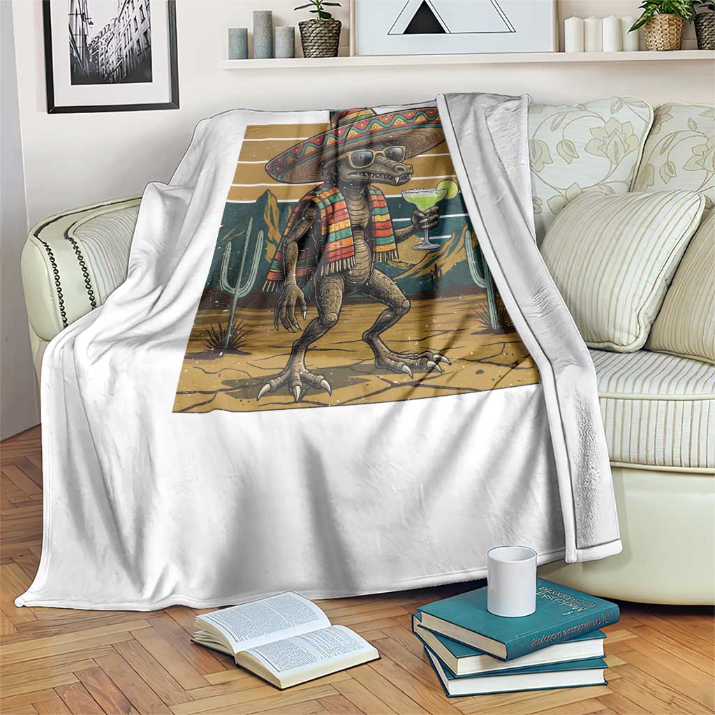 Funny Chupacabra Fiesta Throw Blanket Cinco De Mayo Gift TS12 Print Your Wear