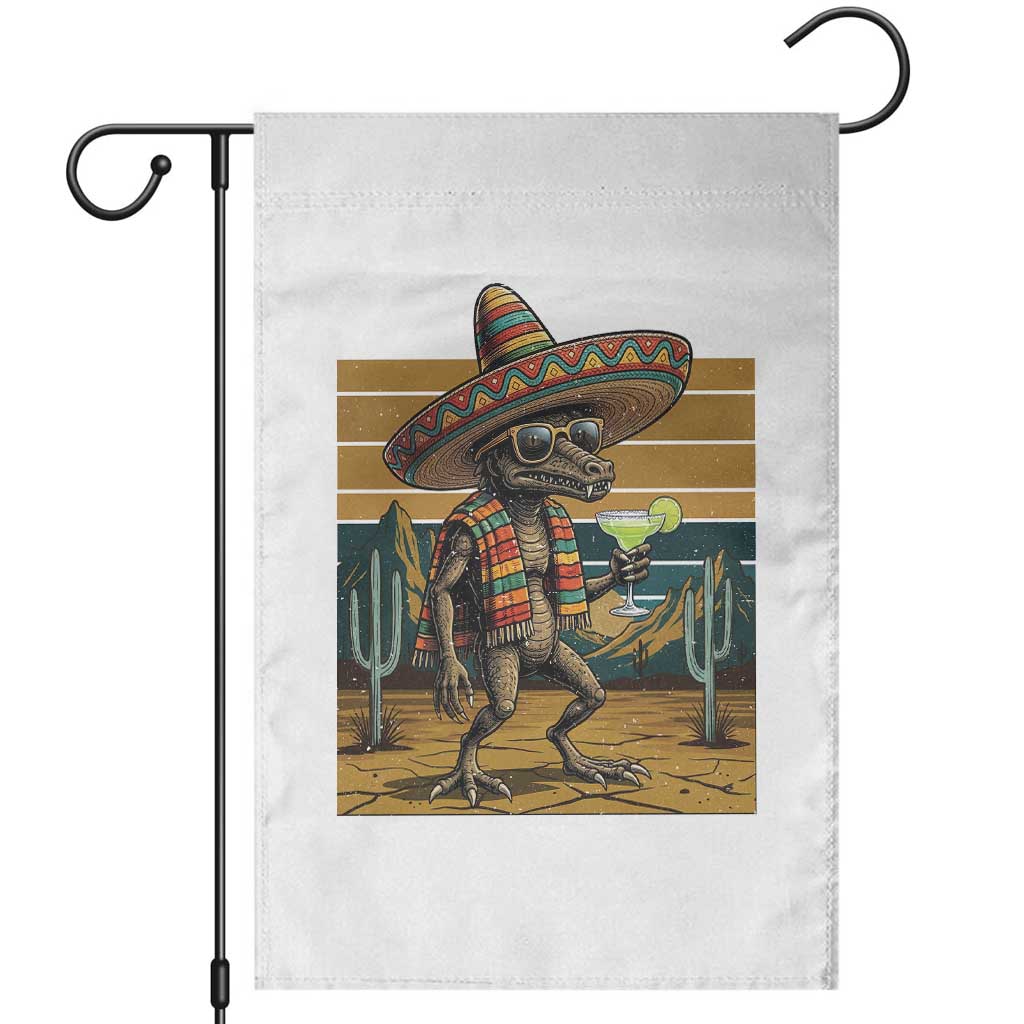 Funny Chupacabra Fiesta Garden Flag Cinco De Mayo Gift TS12 White Print Your Wear