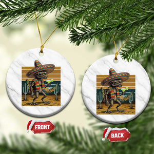 Funny Chupacabra Fiesta Ceramic Ornament Cinco De Mayo Gift TS12 1pc White Marble Print Your Wear