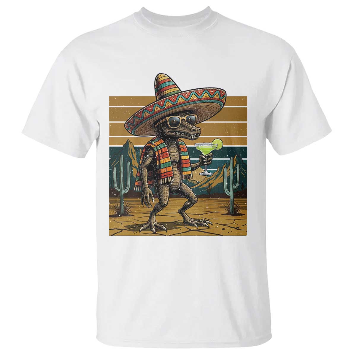 Funny Chupacabra Fiesta T Shirt Cinco De Mayo Gift TS12 White Print Your Wear