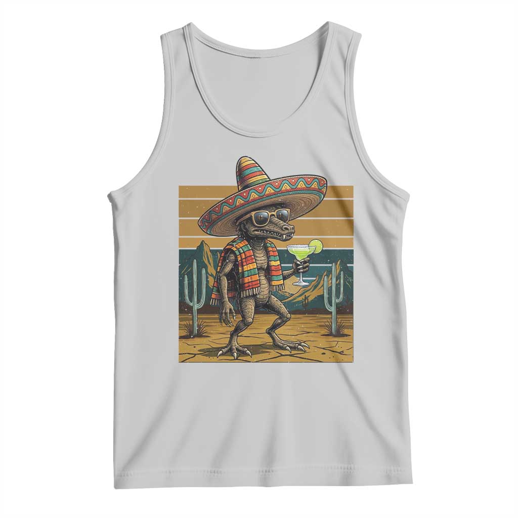 Funny Chupacabra Fiesta Tank Top Cinco De Mayo Gift TS12 Ash Print Your Wear
