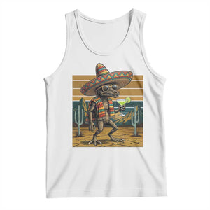 Funny Chupacabra Fiesta Tank Top Cinco De Mayo Gift TS12 White Print Your Wear
