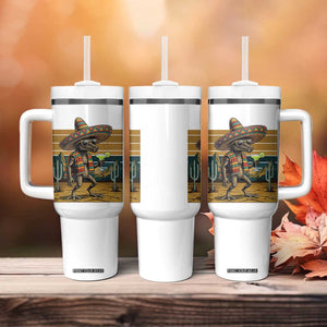 Funny Chupacabra Fiesta Tumbler With Handle Cinco De Mayo Gift TS12 Print Your Wear