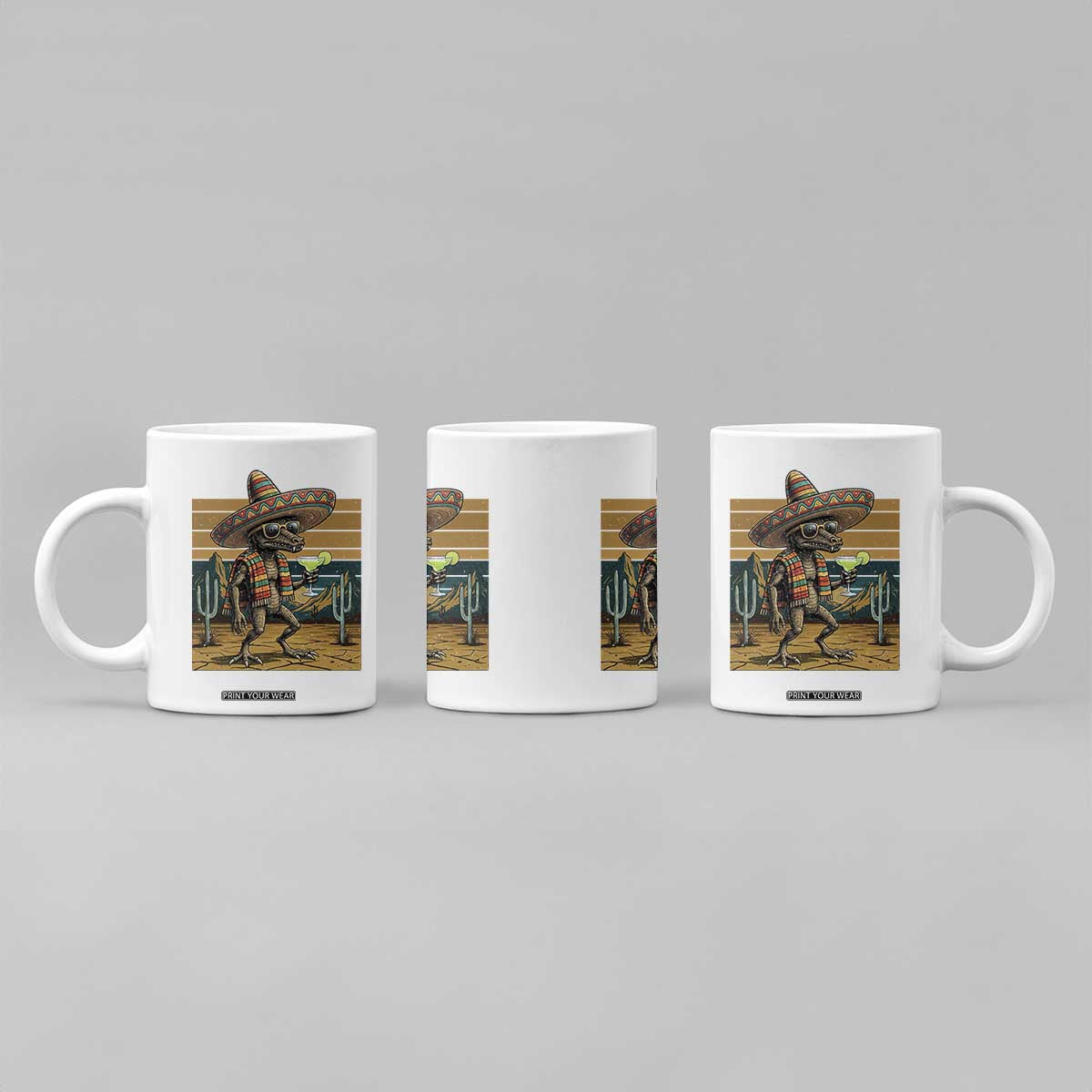 Funny Chupacabra Fiesta Coffee Mug Cinco De Mayo Gift TS12 Print Your Wear