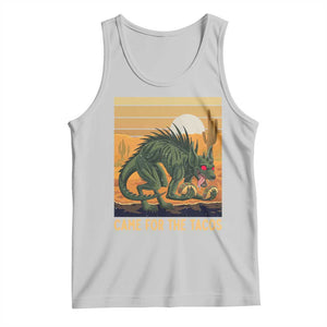 Funny Chupacabra Taco Lover Tank Top Came For The Tacos TS12 Ash Print Your Wear