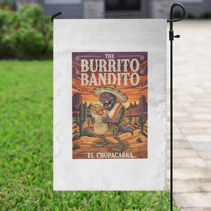 Funny El Chupacabra Burrito Bandito Garden Flag Cinco De Mayo Gift TS12 Print Your Wear