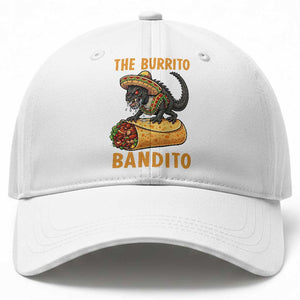 Funny Cinco De Mayo Chupacabra Baseball Cap The Burrito Bandito TS12 Print Your Wear