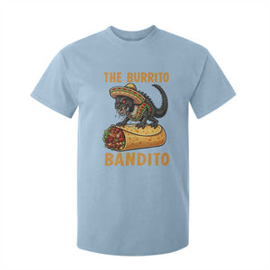 Funny Cinco De Mayo Chupacabra T Shirt For Kid The Burrito Bandito TS12 Light Blue Print Your Wear