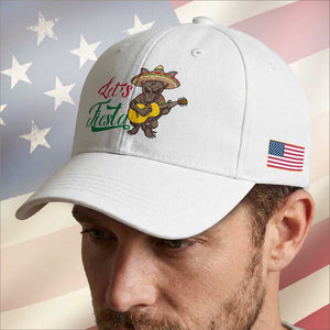 Funny Cinco De Mayo Chupacabra Baseball Cap Lets Fiesta TS12 Print Your Wear