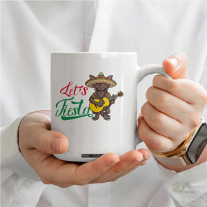 Funny Cinco De Mayo Chupacabra Coffee Mug Lets Fiesta TS12 Print Your Wear