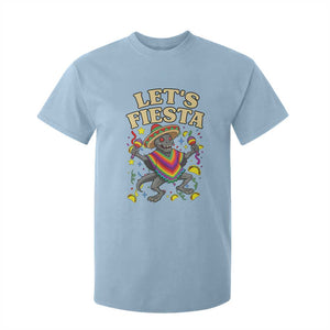 Funny Chupacabra Lets Fiesta T Shirt For Kid Cinco De Mayo Gift TS12 Light Blue Print Your Wear
