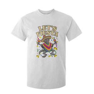 Funny Chupacabra Lets Fiesta T Shirt For Kid Cinco De Mayo Gift TS12 White Print Your Wear