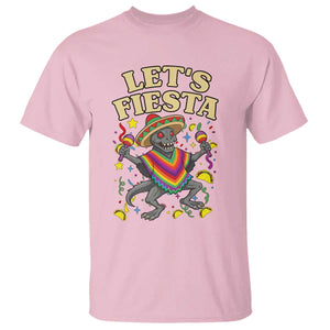 Funny Chupacabra Lets Fiesta T Shirt Cinco De Mayo Gift TS12 Light Pink Print Your Wear