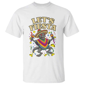 Funny Chupacabra Lets Fiesta T Shirt Cinco De Mayo Gift TS12 White Print Your Wear