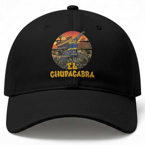 Funny Cinco De Mayo Cryptid Lover Gift Baseball Cap El Squatcho Dabbing TS12 Print Your Wear