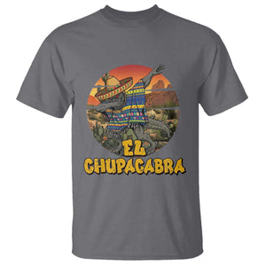 Funny Cinco De Mayo Cryptid Lover Gift T Shirt El Squatcho Dabbing TS12 Charcoal Print Your Wear