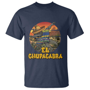 Funny Cinco De Mayo Cryptid Lover Gift T Shirt El Squatcho Dabbing TS12 Navy Print Your Wear