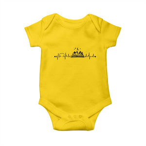 Bookaholic Heartbeat Graphic Baby Onesie Vintage Reader Lifeline Gift TS12 Daisy Print Your Wear