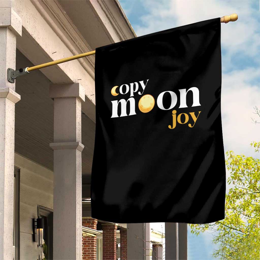 Copy Moon Joy Statement Full Moon Garden Flag Space Exploration Lunar Journey 2026 TS12 Print Your Wear