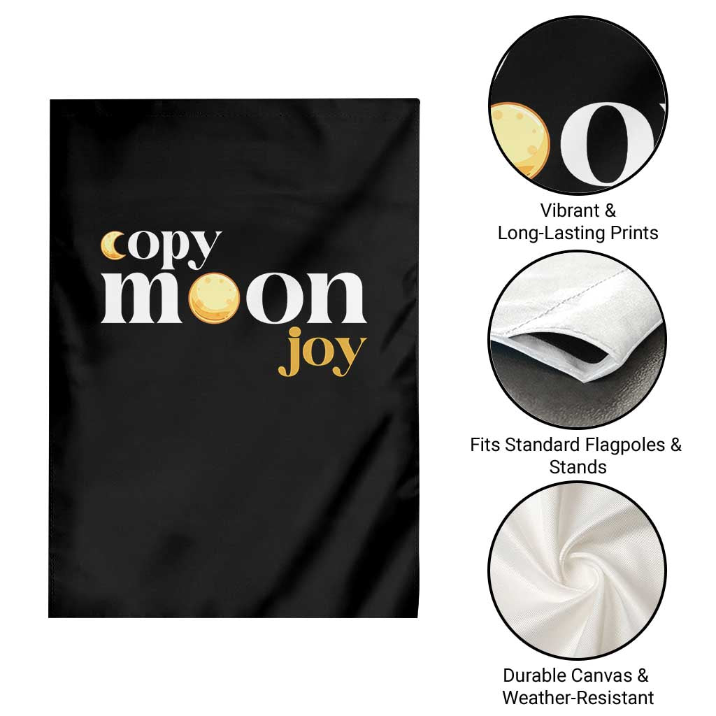 Copy Moon Joy Statement Full Moon Garden Flag Space Exploration Lunar Journey 2026 TS12 Print Your Wear