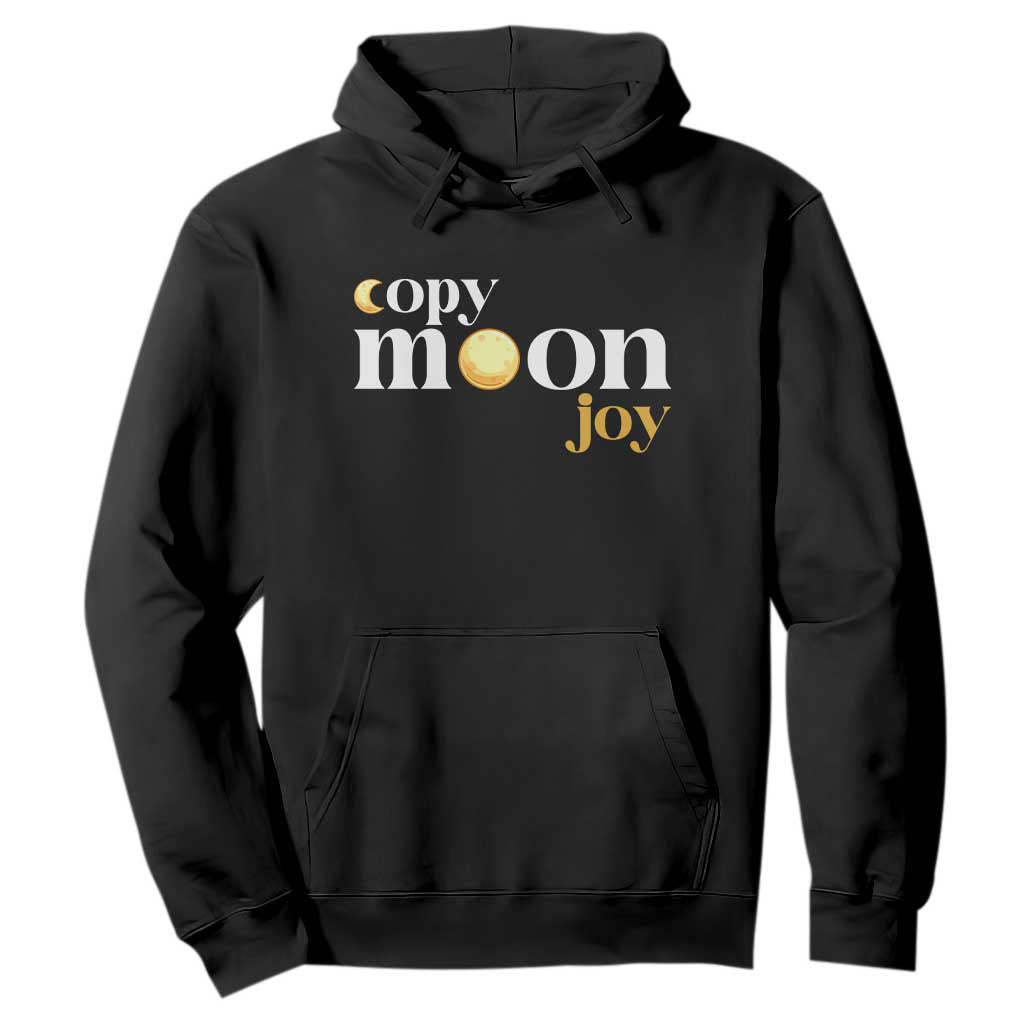 Copy Moon Joy Statement Full Moon Hoodie Space Exploration Lunar Journey 2026 TS12 Black Print Your Wear