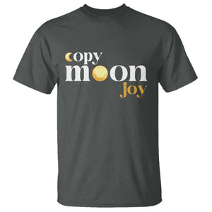 Copy Moon Joy Statement Full Moon T Shirt Space Exploration Lunar Journey 2026 TS12 Dark Heather Print Your Wear