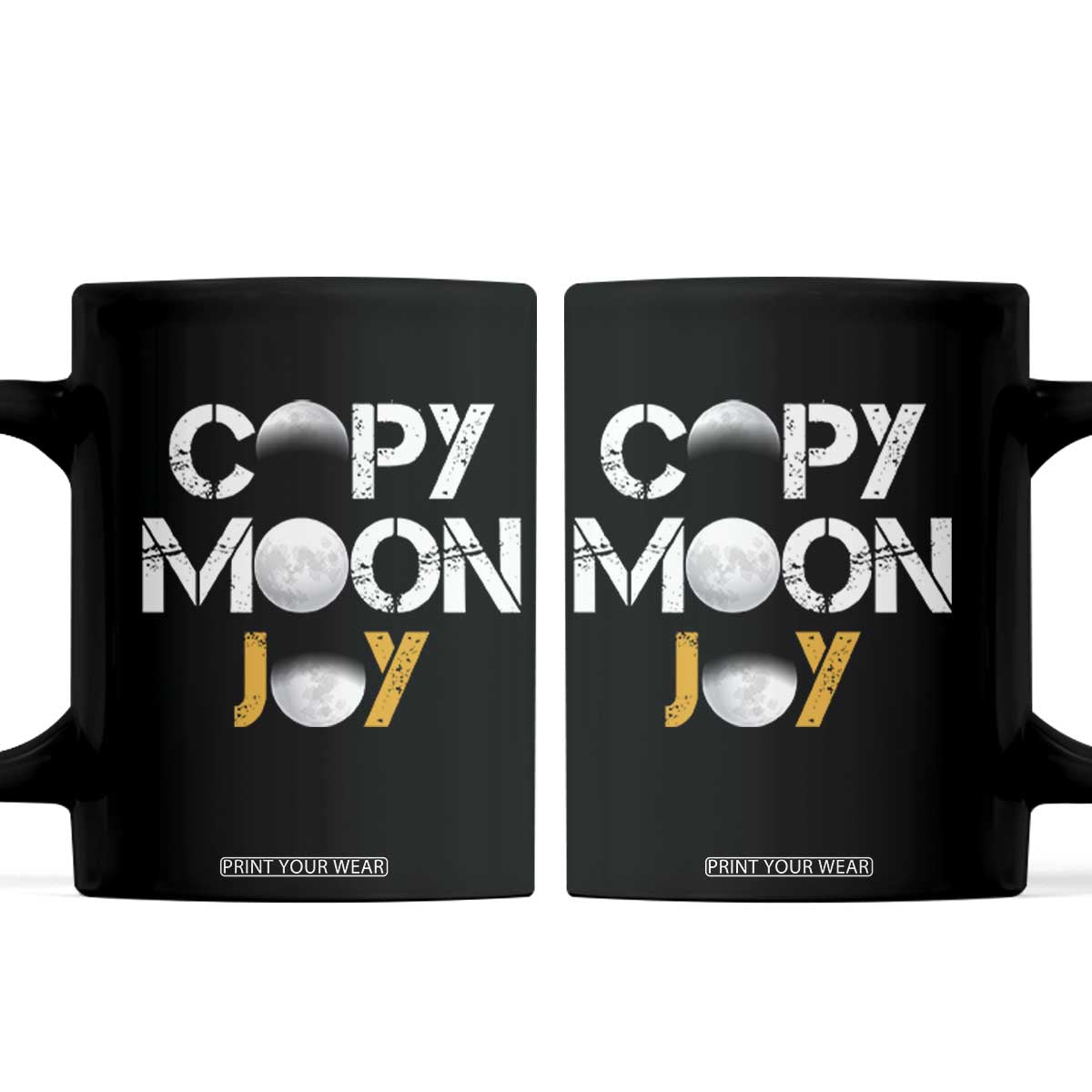 Lunar Mission Astronaut Space Lover Coffee Mug Copy Moon Joy Sci Fi Graphic TS12 Black Print Your Wear