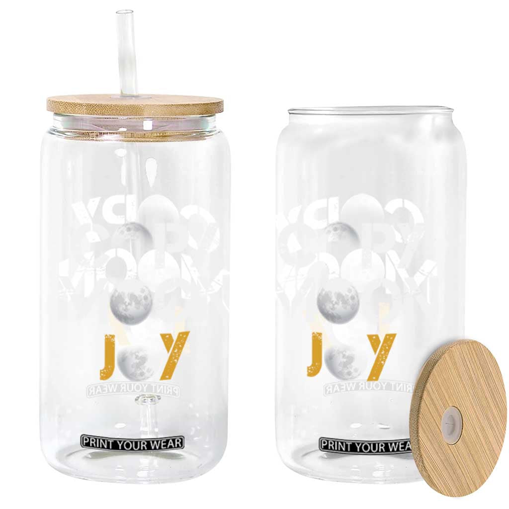 Lunar Mission Astronaut Space Lover Glass Can Copy Moon Joy Sci Fi Graphic TS12 Print Your Wear