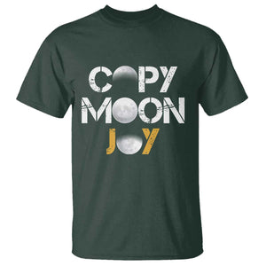 Lunar Mission Astronaut Space Lover T Shirt Copy Moon Joy Sci Fi Graphic TS12 Dark Forest Green Print Your Wear