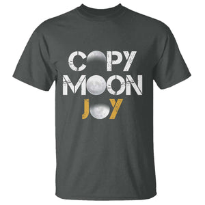 Lunar Mission Astronaut Space Lover T Shirt Copy Moon Joy Sci Fi Graphic TS12 Dark Heather Print Your Wear