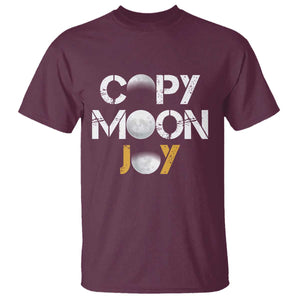 Lunar Mission Astronaut Space Lover T Shirt Copy Moon Joy Sci Fi Graphic TS12 Maroon Print Your Wear
